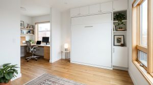Modern Wall Bed: The Architectural Blueprint & Spatial Flow Guide – Visual 2