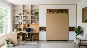 Modern Wall Bed: The Architectural Blueprint & Spatial Flow Guide – Visual 5