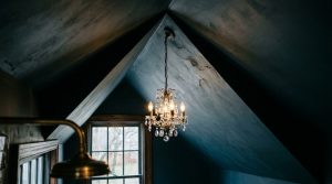Moody Maximalism: Creating A Sensory Jewel Box Powder Room Under The Stairs – Visual 10