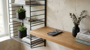 Organic Modernism Meets Tech: How To Layer Raw Timber Textures With Stealth Charging Shelves For A 2700K Glow – Visual 2