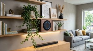 Organic Modernism Meets Tech: How To Layer Raw Timber Textures With Stealth Charging Shelves For A 2700K Glow – Visual 7