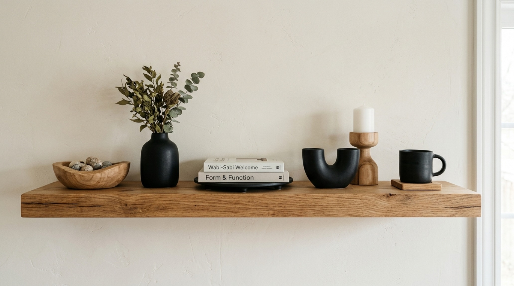 A contemporary living room where Amazon outlet shelf sale hacks are elevated with custom timber shrouds and professional cable management.