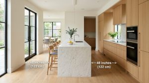 Sculpting The Hub: High Design Kitchen Floor Plans With Islands As Artistic Anchors – Visual 4