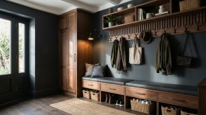 Sculptural Storage: Infusing Bespoke Textures And Moody Palettes Into Your Wall Mounted Coat Rack Plans – Visual 3