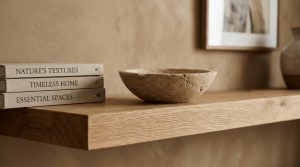 Sensory Library Luxe: Styling Your Prime Day Rotating Bookshelf With Warm Timber Floating Accents – Visual 2