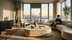 Sensory Reduction: Elevating Atmosphere Through Tactile Materials And Minimalist Furnitures – Visual 3