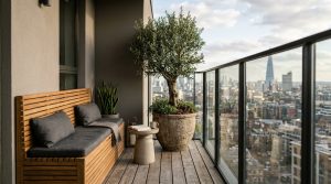 Sensory Sanctuaries: Masking Utility With Slatted Timber, 2700K Warmth, And Organic Modern Materiality