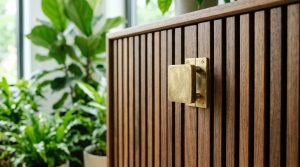 Sensory Sanctuaries: Masking Utility With Slatted Timber, 2700K Warmth, And Organic Modern Materiality – Visual 11