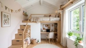 Sensory Sophistication: Elevating Kids Bedroom Ideas For Girls Through Materiality And Mood – Visual 4