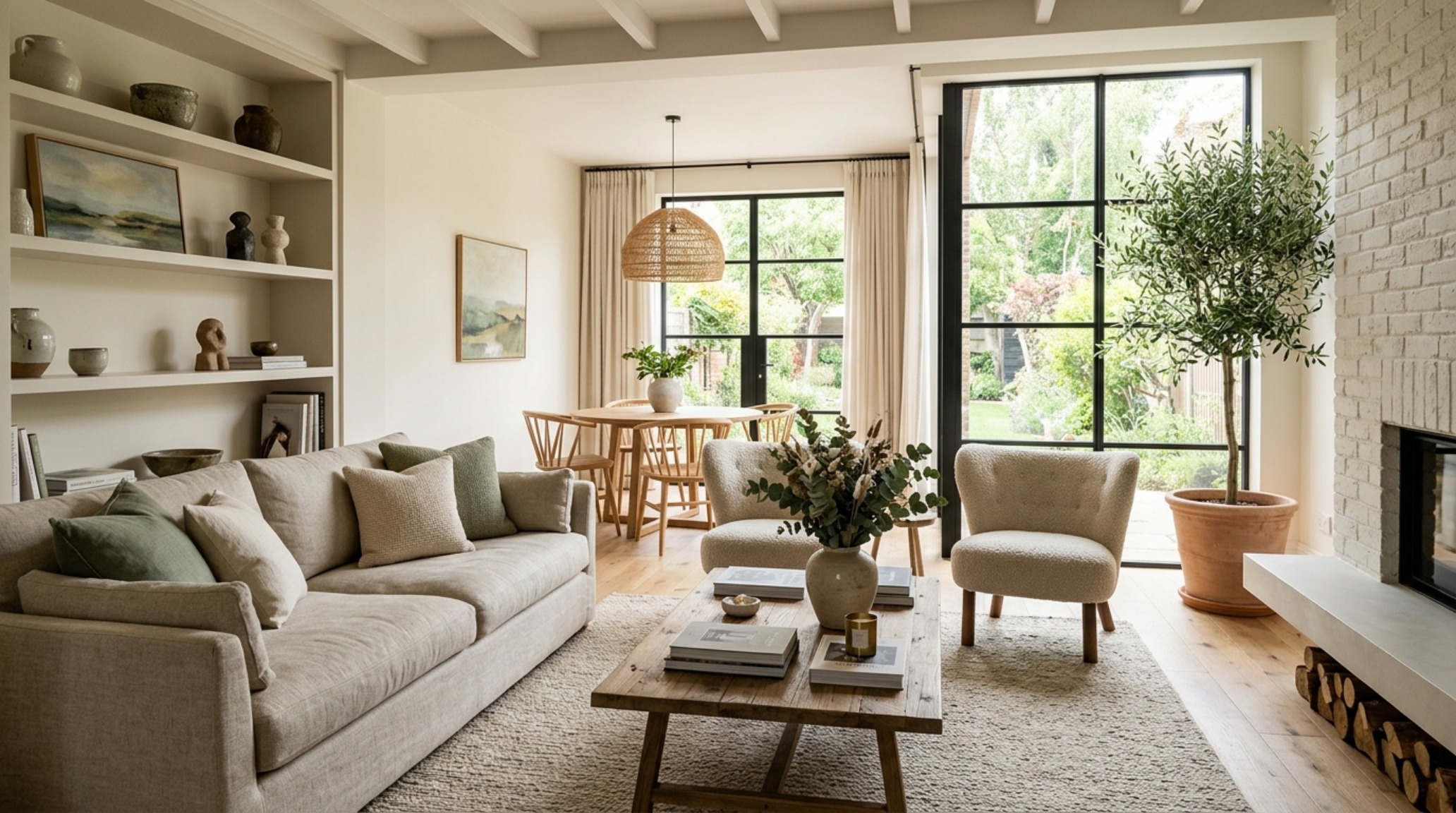 High-end interior design visual depicting new interior designs