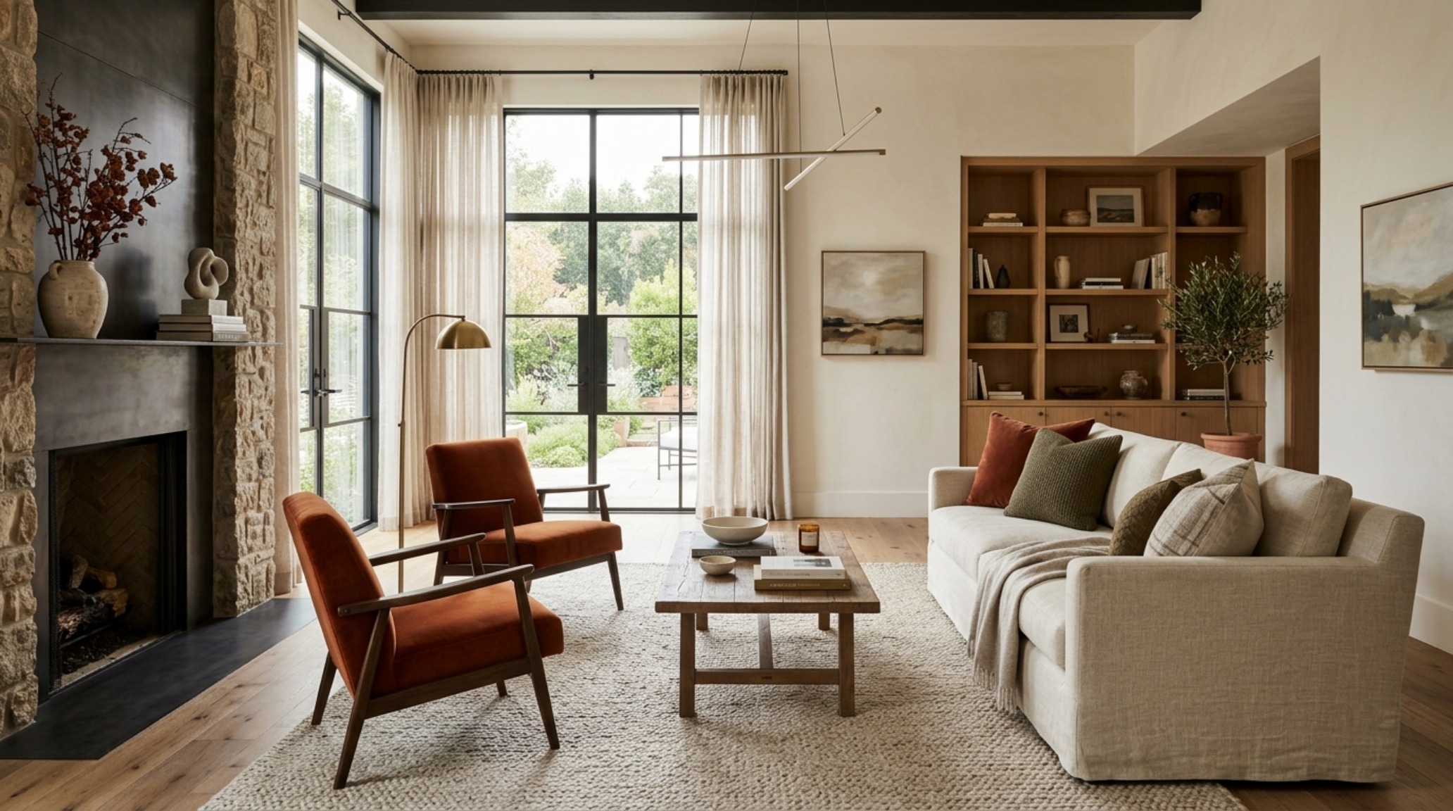 High-end interior design visual depicting new interior designs