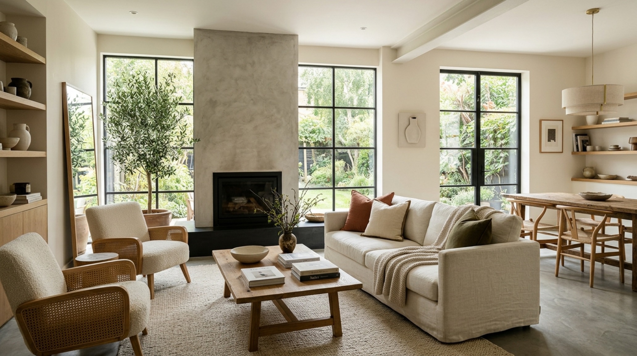 High-end interior design visual depicting new interior designs