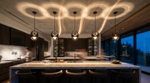 Tactile Grandeur: Curating High Drama Materials For Large Kitchen Island Designs – Visual 10