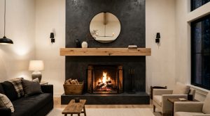 Tactile Hearthside: Mastering Organic Modern Textures And Atmospheric Lighting In Farmhouse Design – Visual 10