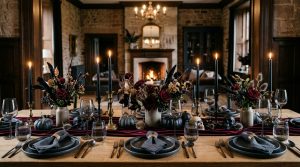 Tactile Macabre: Elevating Indoor Halloween Decorating Ideas Through Materiality And Artisanal Atmospheric Palettes – Visual 7