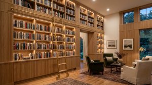 Tactile Materiality And The ‘Bookshelf Wealth’ Aesthetic: A Guide To Curated Book Shelving – Visual 2
