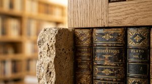 Tactile Materiality And The ‘Bookshelf Wealth’ Aesthetic: A Guide To Curated Book Shelving – Visual 7
