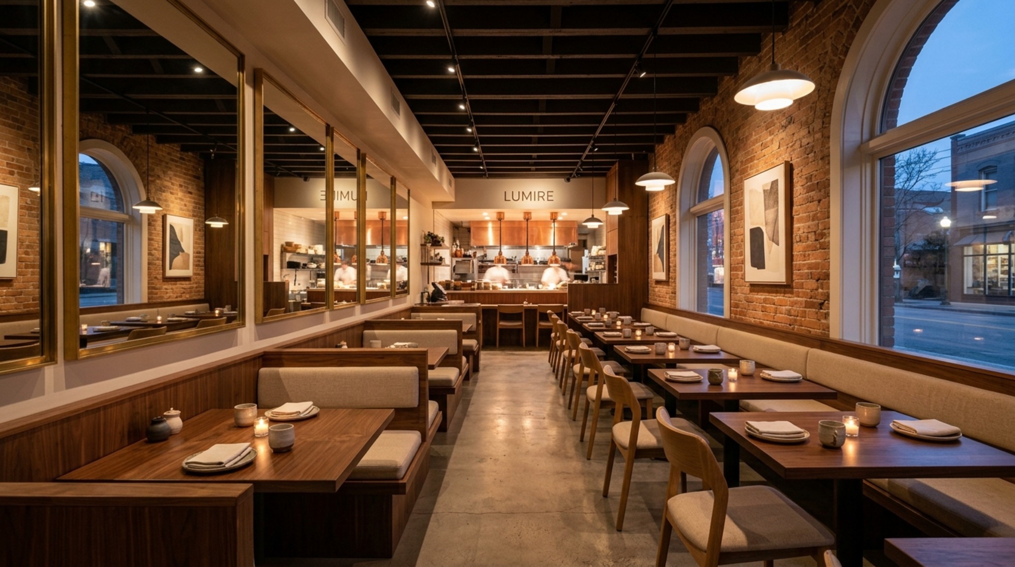 Small restaurant layout ideas 2025 using architectural zoning and half-wall partitions to create intimate dining pockets. Small restaurant layout ideas 2025 using architectural zoning and half-wall partitions to create intimate dining pockets.