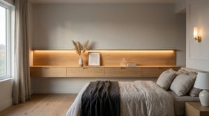 Tactile Sanctuary: Sculpting The Sensory Headboard With 2700K Ambient Glow – Visual 3