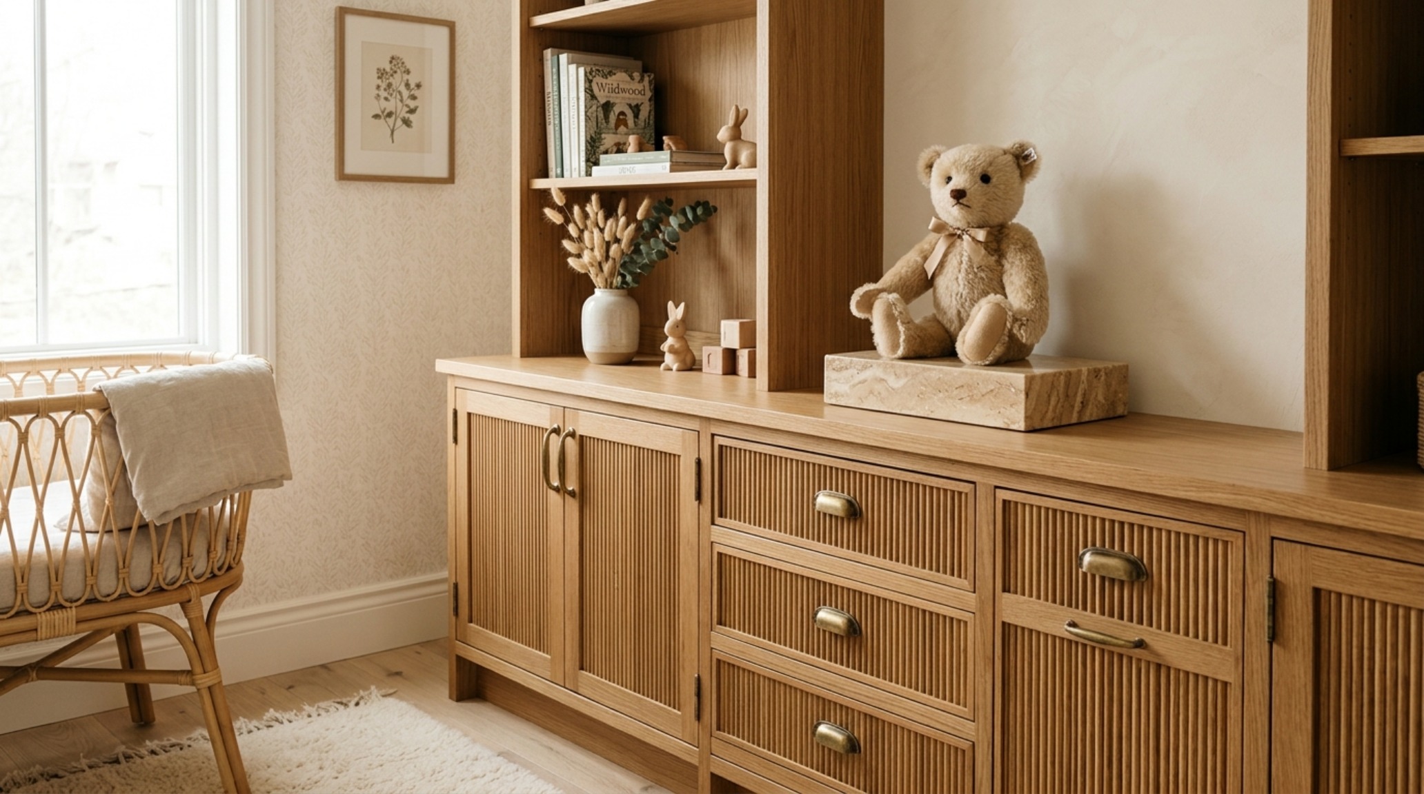 A curation of premium plush toys arranged on a honed travertine side table, reflecting a sophisticated approach to stuffed animal storage decor ideas. A curation of premium plush toys arranged on a honed travertine side table, reflecting a sophisticated approach to stuffed animal storage decor ideas.