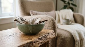 Tactile Serenity: Fusing Sage Green With Raw Earth Textures And 2700K Ambient Mastery – Visual 5