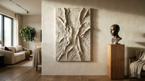 Tactile Timelessness: Curating Interior Decoration Ideas For Living Room With Color And Texture – Visual 9