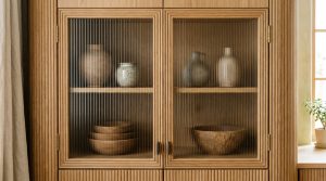 Tactile Wall Art: Merging Mood Lighting And Organic Textures Into Your Cabinet Installation – Visual 5