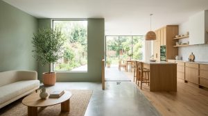 The 2700K Glow: Elevating Sage Green Finds Through Materiality, Travertine Textures, And Muted Metallics – Visual 4