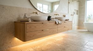 The Alchemy Of Atmosphere: Curating Tactile Materiality And Chromatic Depth For The Modern Bath – Visual 10