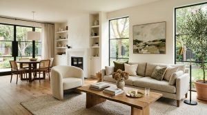 The Architectural Monochrome: Redefining Spatial Depth Through 2026’s Color Drenching Neutrality – Visual 7