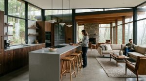 The Architectural Monolith: Balancing Monumental Scale And Spatial Flow In Large Kitchen Island Designs – Visual 6