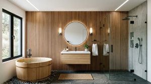 The Architectural Ofuro: Masterclass Proportions For Integrating Wooden Bathtubs Into Modern Floorplans – Visual 8