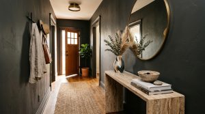 The Architectural Proportions Of Narrow Entryways: Mastering The Slim Console Silhouette