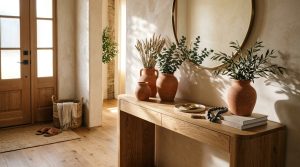 The Architectural Proportions Of Narrow Entryways: Mastering The Slim Console Silhouette – Visual 21