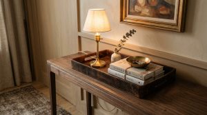 The Architectural Proportions Of Narrow Entryways: Mastering The Slim Console Silhouette – Visual 34