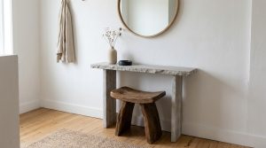 The Architectural Proportions Of Narrow Entryways: Mastering The Slim Console Silhouette – Visual 9