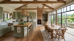The Architecture Of Heritage: Masterclass Proportions And Structural Flow In Country Style Kitchen Designs – Visual 10