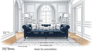 The Ergonomic Edit: Designing High Traffic Comfort With Decorative Pillows For Couches – Visual 11