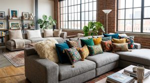 The Ergonomic Edit: Designing High Traffic Comfort With Decorative Pillows For Couches – Visual 12
