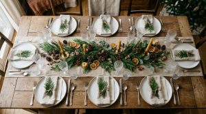 The Ergonomic Tablescape: Maximizing Utility And Flow With Table Decorations For Christmas – Visual 5