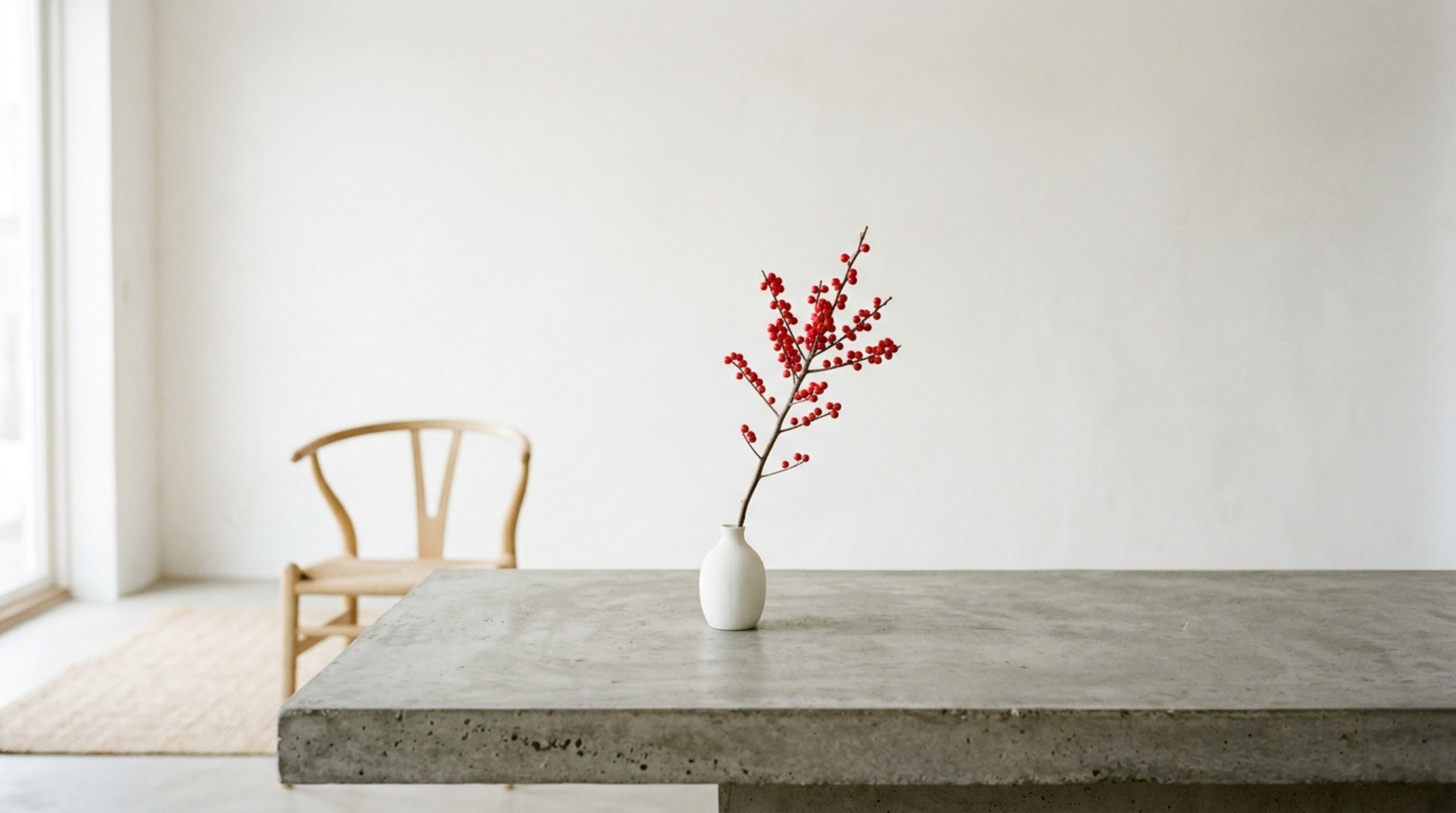 minimalist holiday dining ideas incorporating negative space and small-scale ceramic vignettes at each place setting minimalist holiday dining ideas incorporating negative space and small-scale ceramic vignettes at each place setting