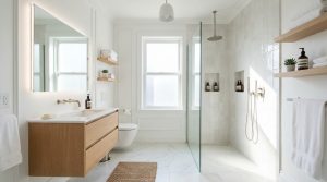 The Floating Standard: Why Wall Hung Vanities Are The Structural Secret To Expanding Small Bathrooms – Visual 11