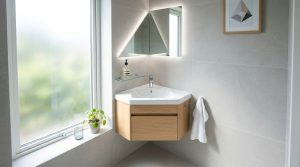 The Floating Standard: Why Wall Hung Vanities Are The Structural Secret To Expanding Small Bathrooms – Visual 4