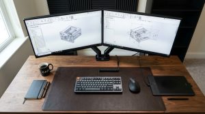 The Fluid Studio: Mastering Space Saving Ergonomics And Utility In Professional Architect Desks – Visual 10