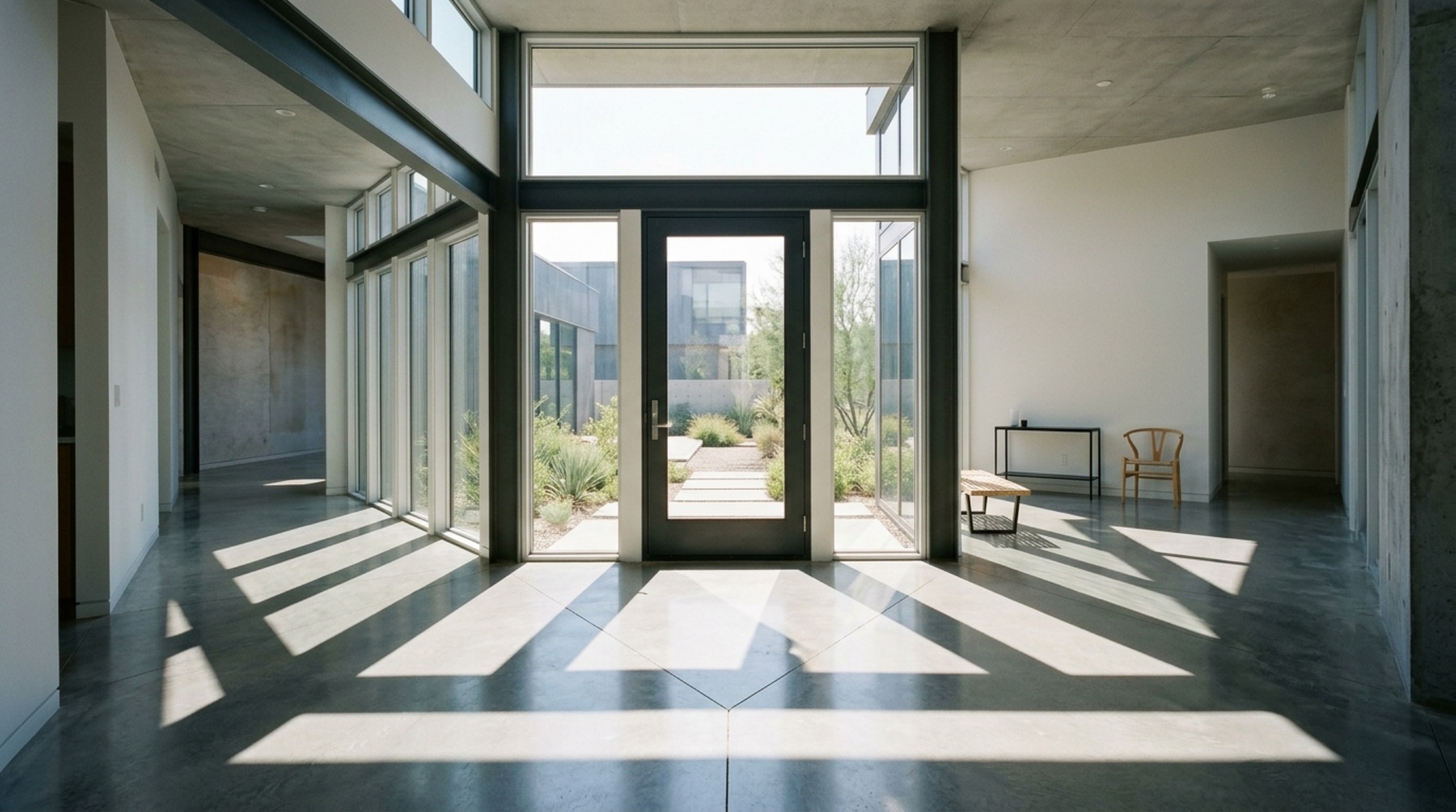 front doors with sidelights and transoms in a mid-century modern renovation with horizontal cedar slats and clerestory windows front doors with sidelights and transoms in a mid-century modern renovation with horizontal cedar slats and clerestory windows