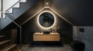 The Geometry Of The Void: Architectural Blueprints For Precision Powder Rooms Under Stairs – Visual 3