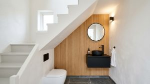 The Geometry Of The Void: Architectural Blueprints For Precision Powder Rooms Under Stairs – Visual 7
