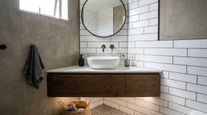 The Gravity Defying Washroom: Architectural Floating Vanity Ideas For Small Bathrooms That Expand Square Footage – Visual 10