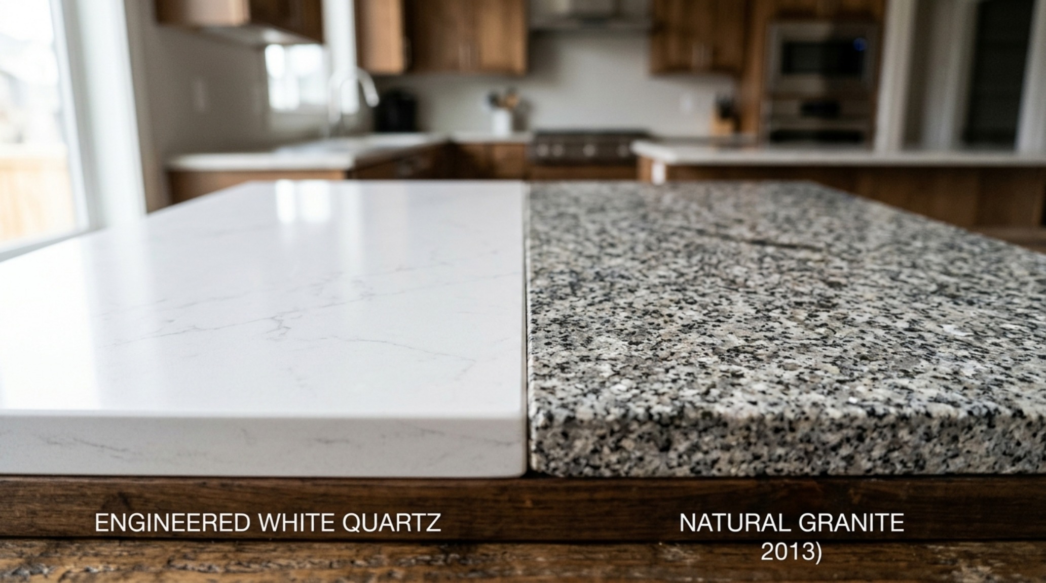 quartz vs granite 2013 comparison detail showing a honed white quartz countertop with subtle gray veining next to a stainless steel undermount sink quartz vs granite 2013 comparison detail showing a honed white quartz countertop with subtle gray veining next to a stainless steel undermount sink