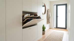 The High Performance Entryway: 12 Floating Solutions For Seamlessly Functional Narrow Foyers – Visual 10